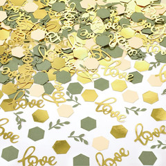 400 Pcs Baby Shower Confetti Decorations Table Confetti Dots Gender Reveal Weddi