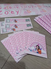 MS RACHEL PERSONALIZED KIDS PARTY DECOR BIRTHDAY CUSTOM NAME DECORATION