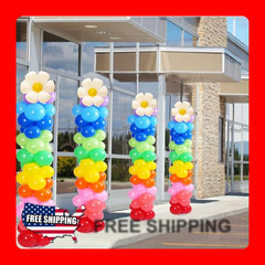 Adjustable Balloon Column Stand for Events Up to 78 Inches Tall