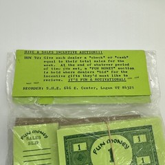 Tupperware Party Pack «Super Seller» Magnet, Fun Money & Booster Bucks NEW VTG