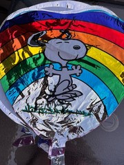 Vintage 1980’s NOS Mylar Helium Balloons Snoopy/Disney/Ziggy/Muppets/Care Bears