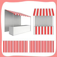 Pcs 27.6»X 59» Circus Awning Decor Decorations Striped Carnival Tent Awning De