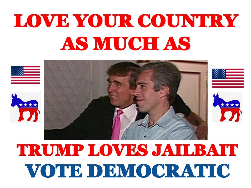 Release the Epstein Files – Anti-Trump 2028 18×24 Yard Sign w/ stake