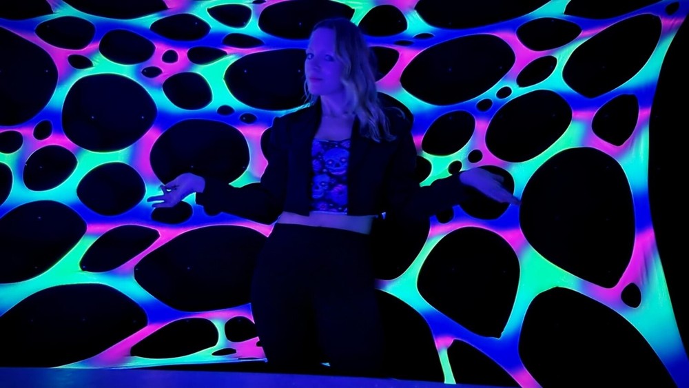 UV Event Decor , Black Light Party, Neon Glow , Stretch Decor, Dj Webbing