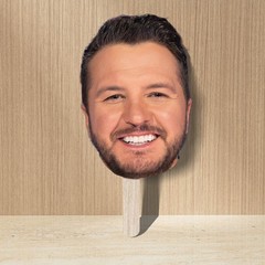 Luke Bryan Big Head Cutout, Funny Party Prop, Concert Fan Gift
