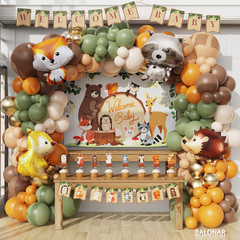 Woodland Animals Baby Shower Decorations Boy Girl Forest Neutral Gender Reveal P
