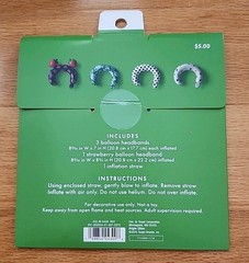 Kate Spade INFLATABLE HEADBANDS Target PARTY Favor 4 Sets 16 Bands