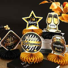 10 Pcs Retirement Party Decorations, Retirement Party Supplies Retirement Table