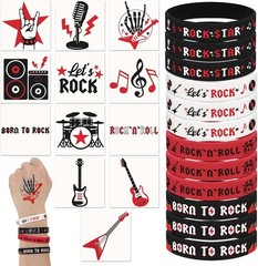 Rock and Roll Sticker Bracelet Set – 36PCS
