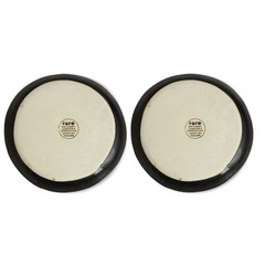 RoRo 7″ Hand Made Ceramic Appetizer Plates – Matte 7 inches, Black
