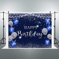 Happy Birthday Banner Photography Background