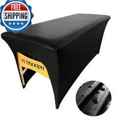 WUSOUPU Wipeable Lash Bed Cover Massage Table Cover Waterproof and Reusable Wax