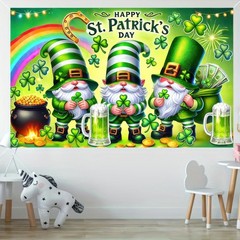 Happy St. Patrick’s Day Banner 71×43 Inch Seasonal Shooting Background Banner Ir