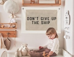 Coastal Beach Wall Decor, Beachy Room Decor Canvas Banner, Don’t Give Up the …