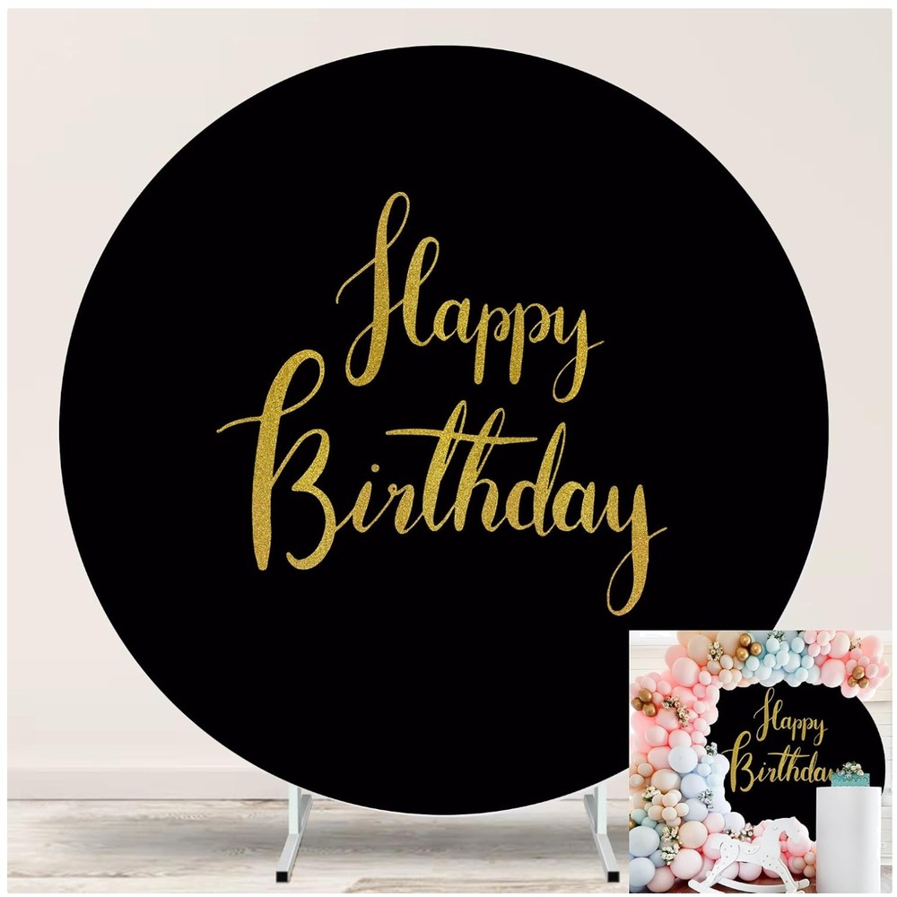 Round Backdrop Cover for Party Photography