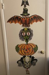 Beistle Vintage Halloween Totem Pole Cutouts – 5 Ft Tall Assembled As Totem Pole