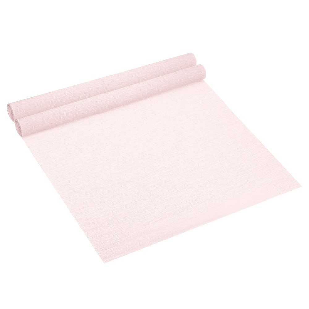 8.2ft Crepe Paper Roll, 2 Roll 20″ Width Paper Streamer Sheet, Champagne