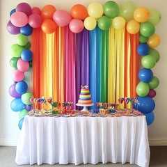 Captain Decor 8 Crepe Paper Streamers Rolls, 656ft Pack of Unique 8 Rainbow S…