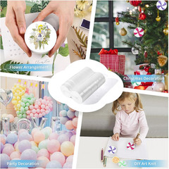 Giant Friendship Bracelet Banner DIY Customizable Birthday Garland with Foam Cir