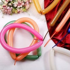200 Pcs Graduation 260 Long Balloons Mixed Colors Thickening Latex Long Twist…
