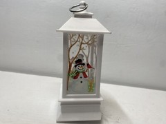 Wooden Snowman Table Ornament