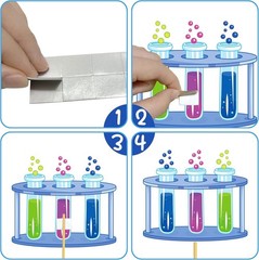 Science Birthday Party Decorations 18Pcs Science Theme Centerpiece Sticks for Ta