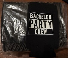 Bachelor Party Crew Koozies Bachelor Party Can Coolers, Set of 19