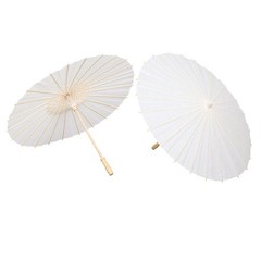10PCS Parasol Wedding Umbrella Party Favor Bamboo Umbrellas for Bridal4952