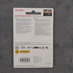 SanDisk Extreme PRO 64GB SDXC UHS-I Card 170MB/s 4K UHD V30 U3 Memory Card NEW