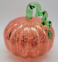 Halloween Autumn Fall Orange Pumpkin Light Up Battery Operated