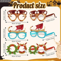 Greek Mythology Decor Paper Glasses Frames Greece Party Favors 36 Pcs