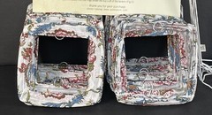 Pottery Barn Paper Lantern Shades Set of 10 Floral Accordion Boho Wedding Decor
