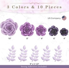Rainbows & Lilies Large Paper Flowers Decorations for Wall, NEW STRAITS TIMES