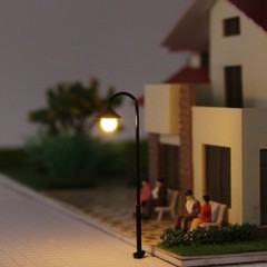Model Lights Complete Lamps 10 Lamps 10 Resistors Approx. 45mm Model Railway Led