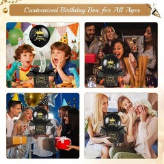 Pull Birthday Money Box Balloon Money Surprise Box Funny Pull Cash Surprise Kit