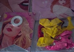 Taylor Swift Party Supplies Set Pink