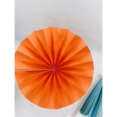 Honeycomb Hanging Round Paper Fans Decoration Party Kit Accessories Multicolor