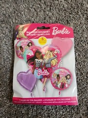 Barbie Balloon Bouquet For Parties 5pc