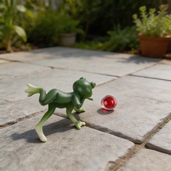 Frog Planters Compact Garden Additions Decorative Plant Holders For Garden Use