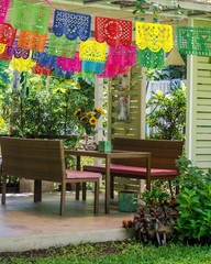 90 FT Fiesta Party Decorations, 5 Pack Cinco De Mayo Banner, Large Plastic Pa…