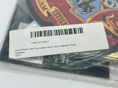 HARRY POTTER Hogwarts Houses ROOM DECORATING KIT (7pc) ~ Birthday Party Supplies