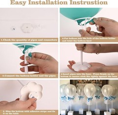 Balloon Stick Stand Holder for Table Decoration Party Wedding Baby Shower