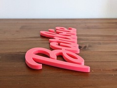 Big Barbie Logo Sign – Unique Wall Decor 27cm