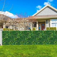 Artificial Boxwood Panels, Grass Wall Panels 12PCS 20»x20», Dracaena