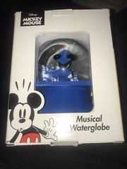 Disney Mickey Mouse Graduation Musical Water Globe