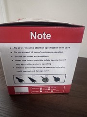 110V 600W Portable Electric Balloon Pump Two Nozzle Air Blower