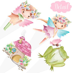 Fairy Cupcake Toppers 48Pcs Fairy First Birthday Party Decorations Fairy Garden