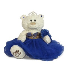 Large 20” Quinceañera Teddy Bear Centerpiece – Elegant Dress, Oversized Keeps…