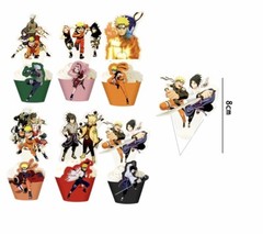 Anime Naruto Theme Birthday Party Supplies Set for Adults,Kids Party Decorate