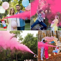 Giant Gender Reveal Fire Extinguisher 2 Packs, Gender Reveal Ideas, Baby Girl…